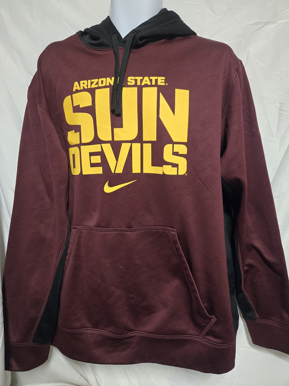 Nike Arizona State Sun Devils Maroon Pullover Hoodie